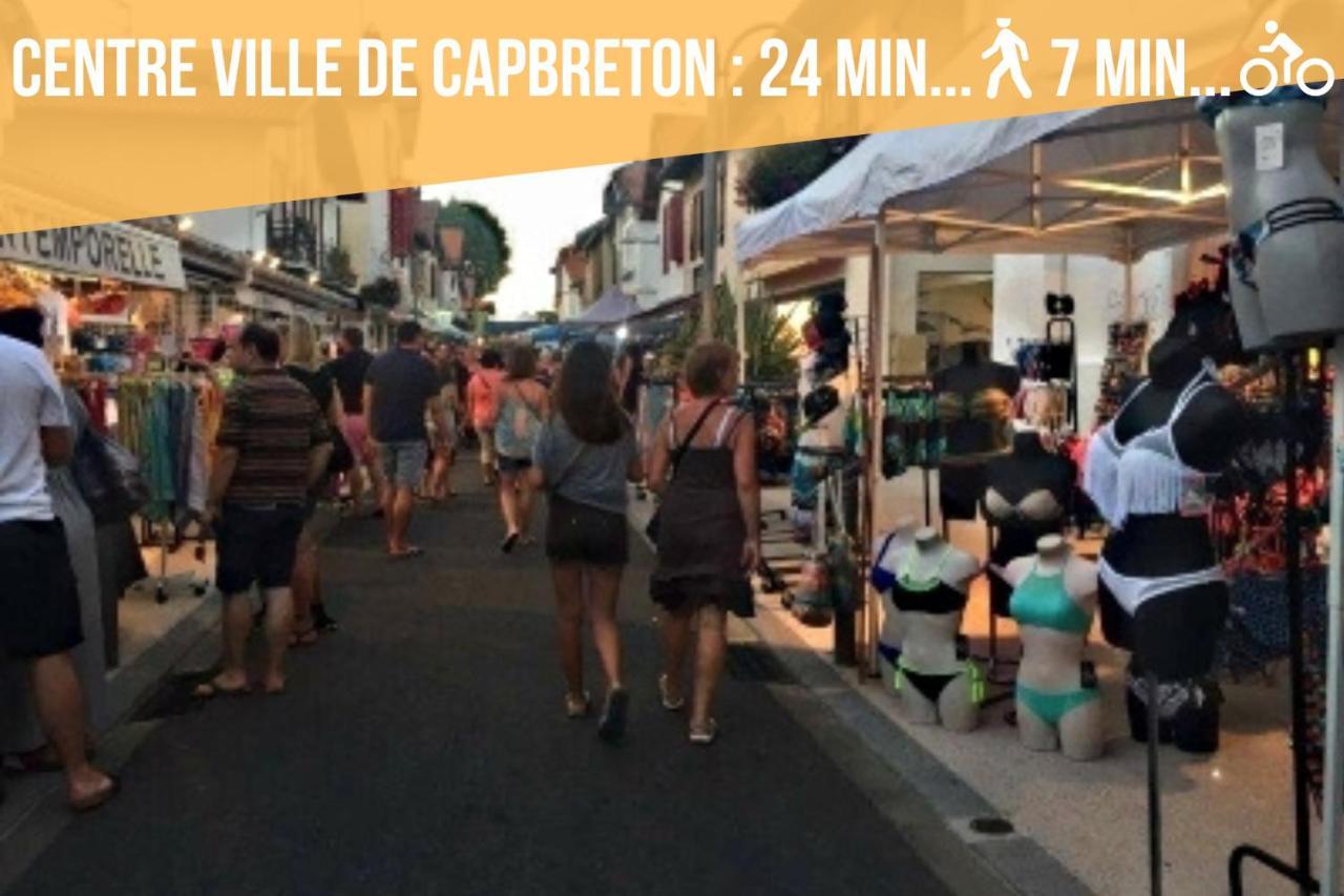 شقة * Capbreton * Hossegor * Golf * Parking * Famille المظهر الخارجي الصورة